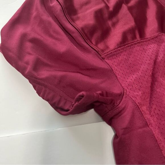 NWT Nike Jersey Men’s Size Large Burgundy Football Practice - Picture 4 of 10